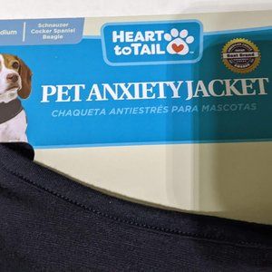Heart to Tail Anxiety Dog Jacket-M